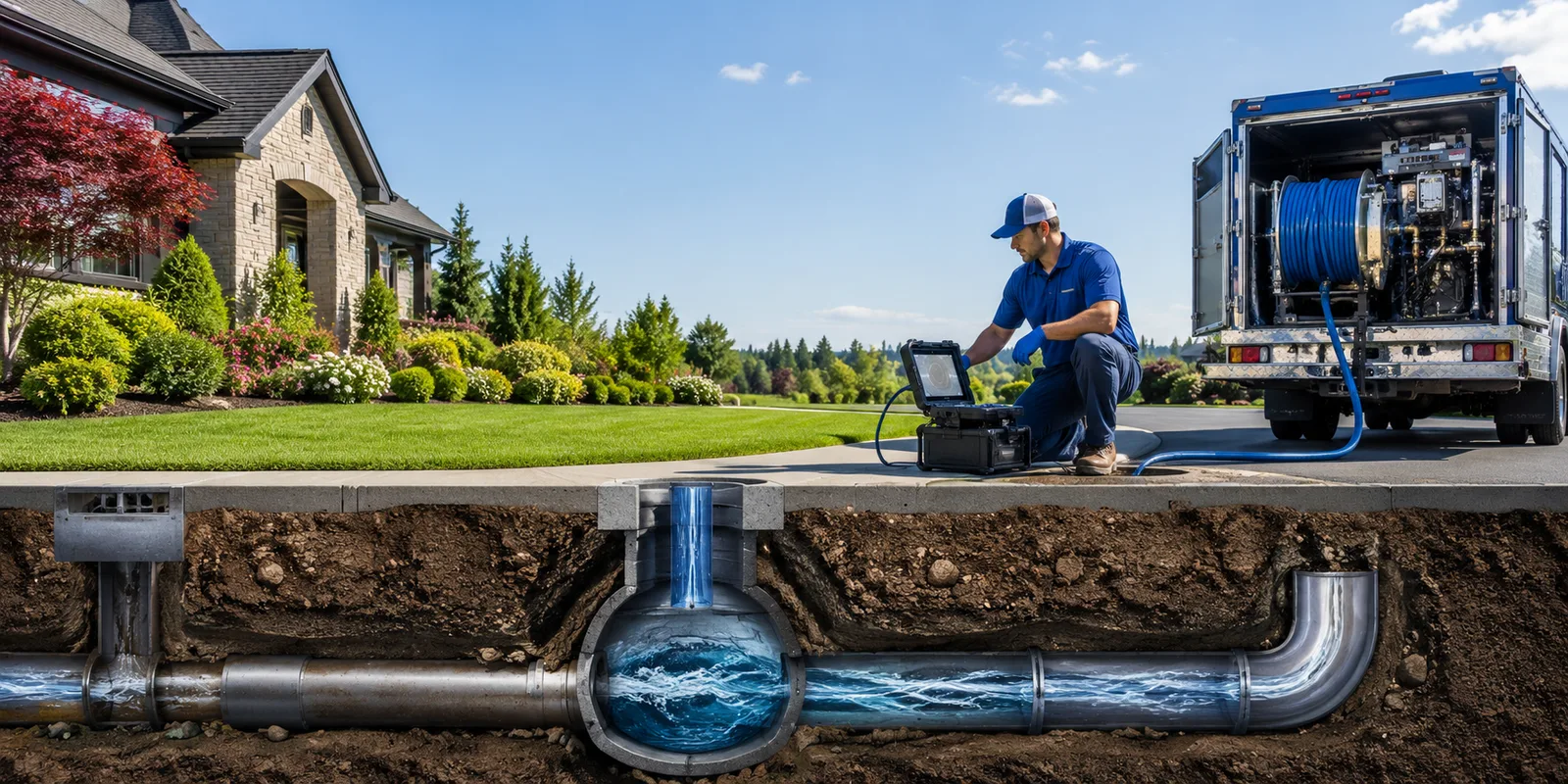 Drainage restoration information for Beaumont, KS